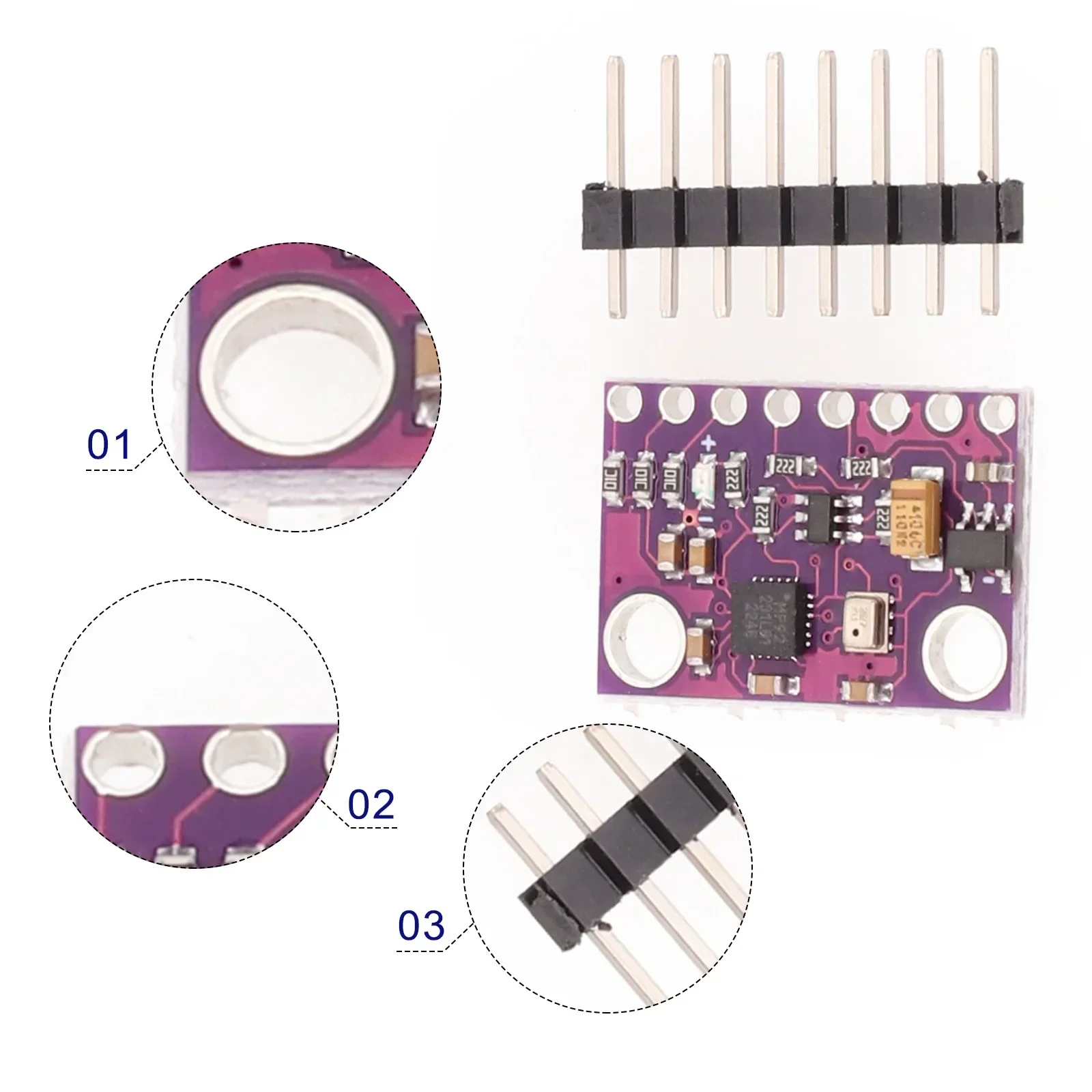 Accelerometer and Gyroscope Module with MPU9250 + BMP280 for Precise 16 bit Data Output and Various Range Options