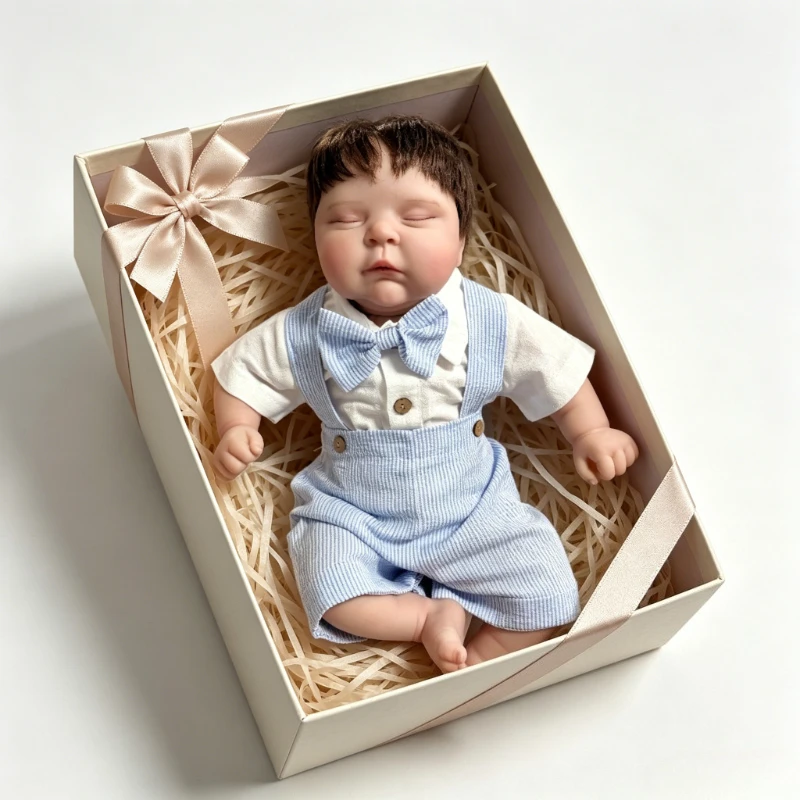 48cm Reborn Cotton Body Doll Peaches Rooted Hair Sleeping Doll Toys for Birthday and Christmas
48cm Reborn Cotton Body Doll Peaches Rooted Hair Sleeping Doll Toys for Birthday and Christmas