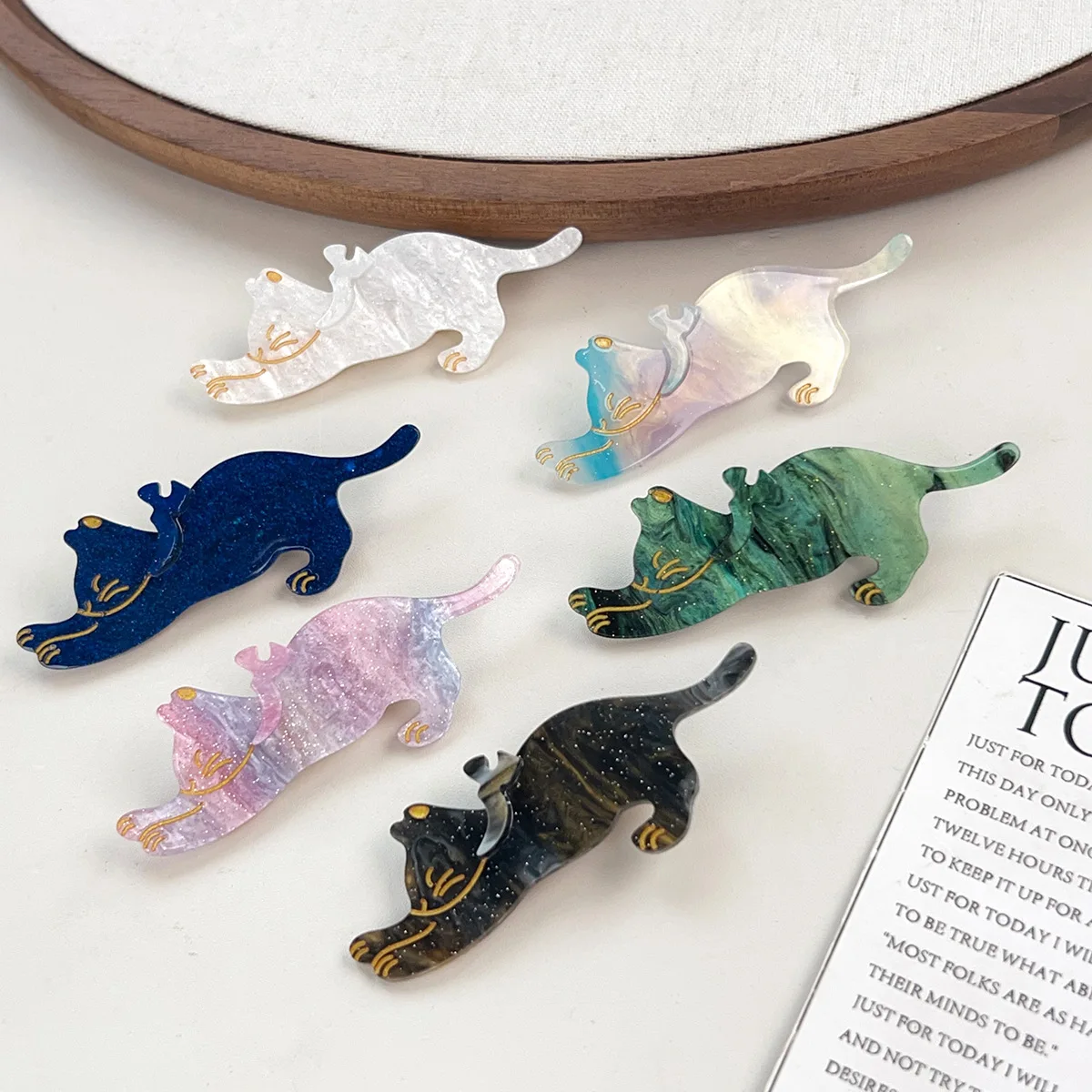 Bofeiya Cute Cat Hairpin Sweet Temperament Duckbill Clip Female Side Clip Bangs Clip Hairpin Hairpin Hair Accessories
Bofeiya Cute Cat Hairpin Sweet Temperament Duckbill Clip Female Side Clip Bangs Clip Hairpin Hairpin Hair Accessories