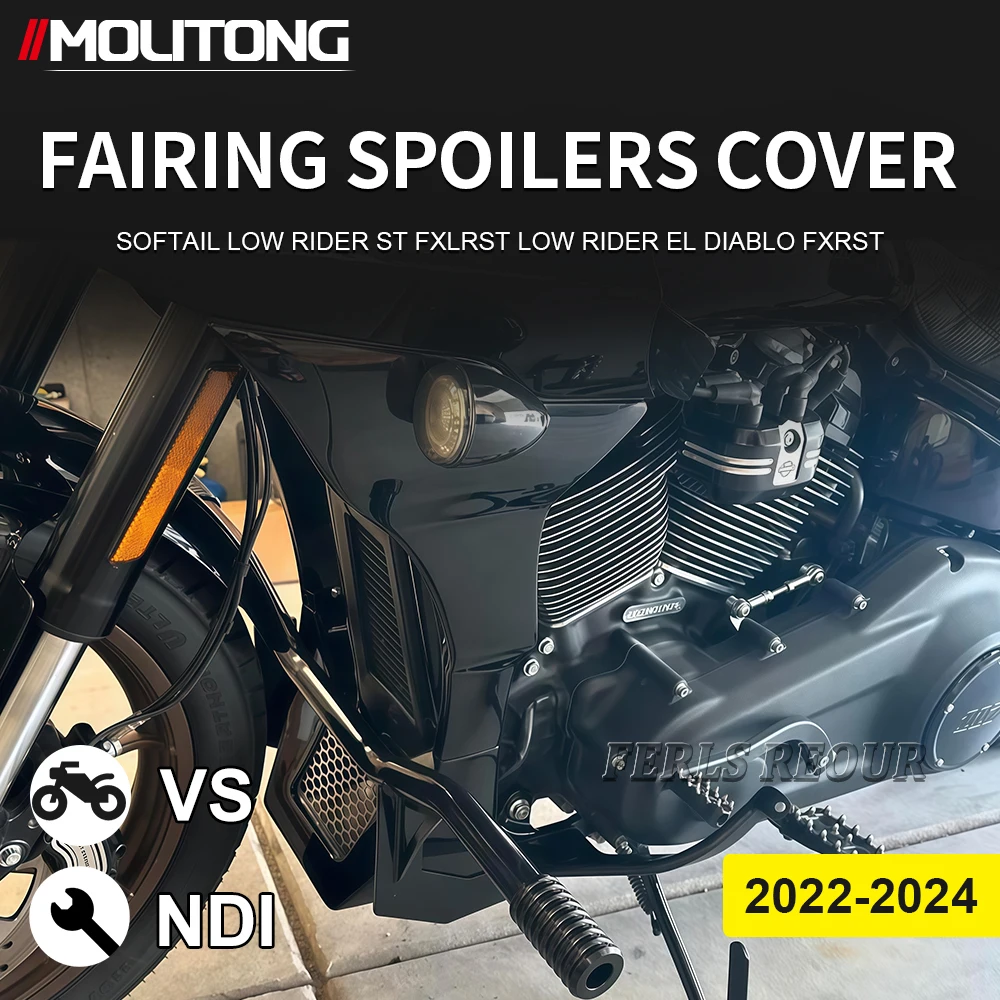 NEW motorcycle accessories Black Fairing Spoiler Cover 2022-2024 Softail Low Rider ST & FXLRST
NEW motorcycle accessories Black Fairing Spoiler Cover 2022-2024 Softail Low Rider ST & FXLRST