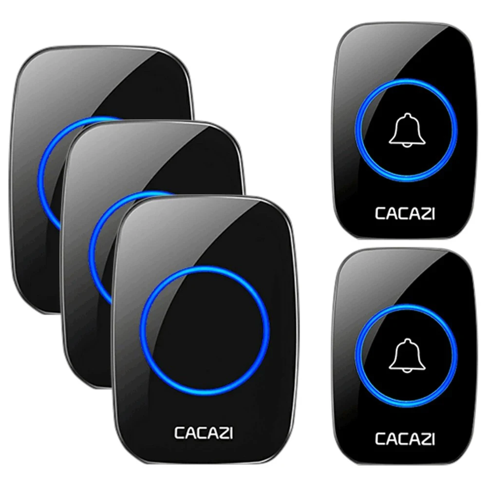 Wireless Waterproof Doorbell 300m Range US EU UK AU Plug Home Intelligent Door Bell Chime 1 2 Button 1 2 3 Receiver
Wireless Waterproof Doorbell 300m Range US EU UK AU Plug Home Intelligent Door Bell Chime 1 2 Button 1 2 3 Receiver