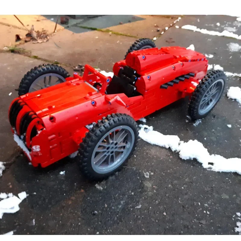 MOC-5370 Classic Brick Vintage Racing Car High-Difficulty Assembly 888 Pieces Adult Building Block Toy Gift
MOC-5370 Classic Brick Vintage Racing Car High-Difficulty Assembly 888 Pieces Adult Building Block Toy Gift