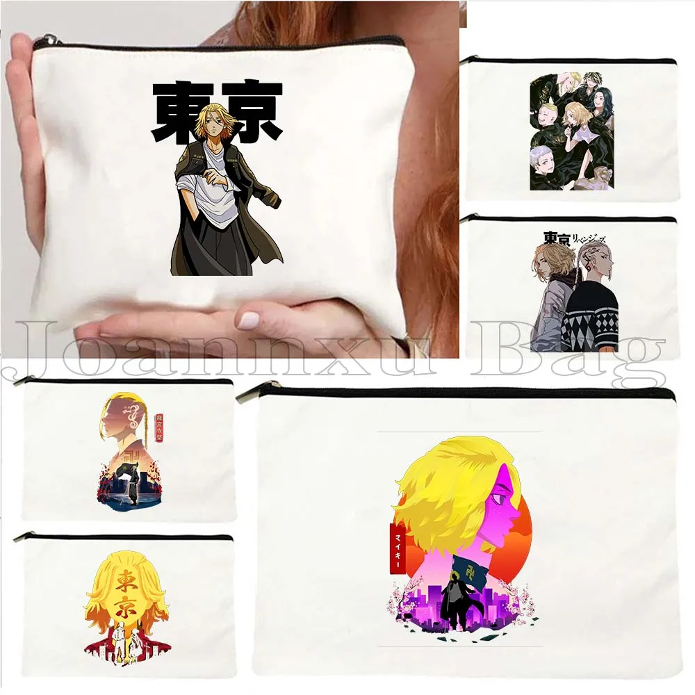 Aesthetic Tokyo Revengers Cosmetic Makeup Toilet Bag Japanese Anime Draken Manjiro Sano Mikey Cartoon Pencil Case Pouch Wallet
Aesthetic Tokyo Revengers Cosmetic Makeup Toilet Bag Japanese Anime Draken Manjiro Sano Mikey Cartoon Pencil Case Pouch Wallet