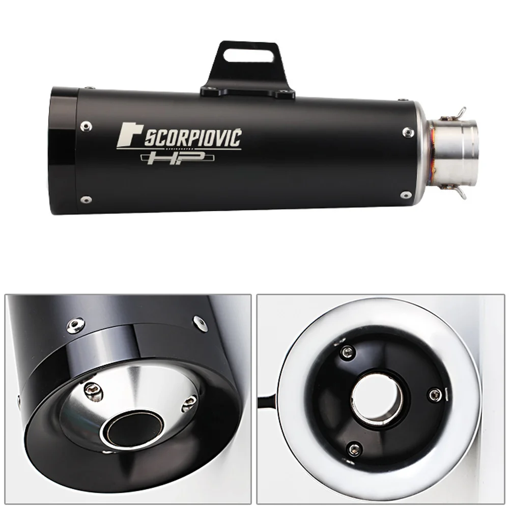 Motorcycle Exhaust Muffler Pipe 51mm Universal Escape Moto for Kawasaki Z900 Z400 TRK502 DUKE390 Motocross Exhaust System
Motorcycle Exhaust Muffler Pipe 51mm Universal Escape Moto for Kawasaki Z900 Z400 TRK502 DUKE390 Motocross Exhaust System