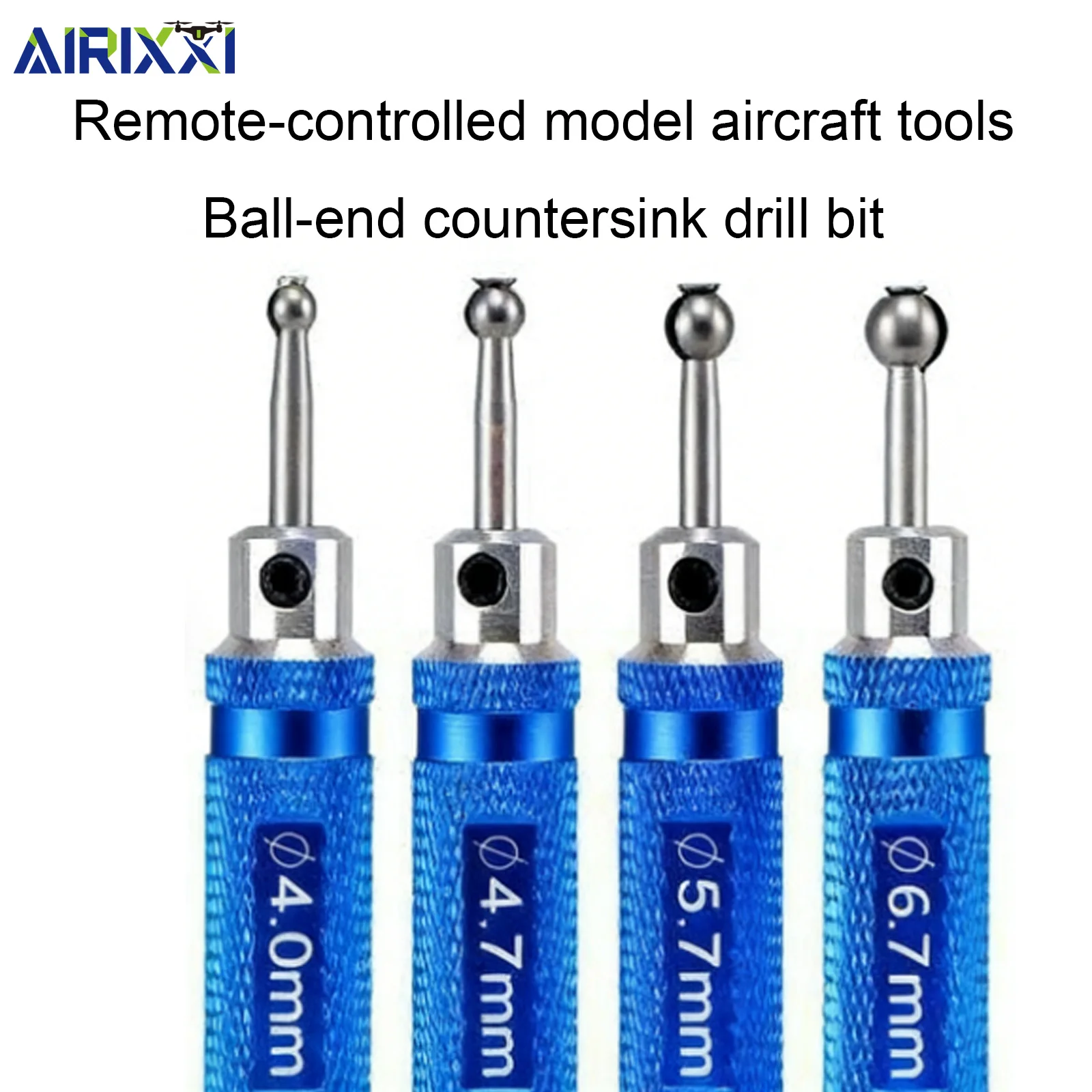 Universal RC Model Ball Buckle Hole Expander Ball‑End Countersink Reamer Drill Bit For RC Airplane Car Helicopter Drone Parts
Universal RC Model Ball Buckle Hole Expander Ball‑End Countersink Reamer Drill Bit For RC Airplane Car Helicopter Drone Parts