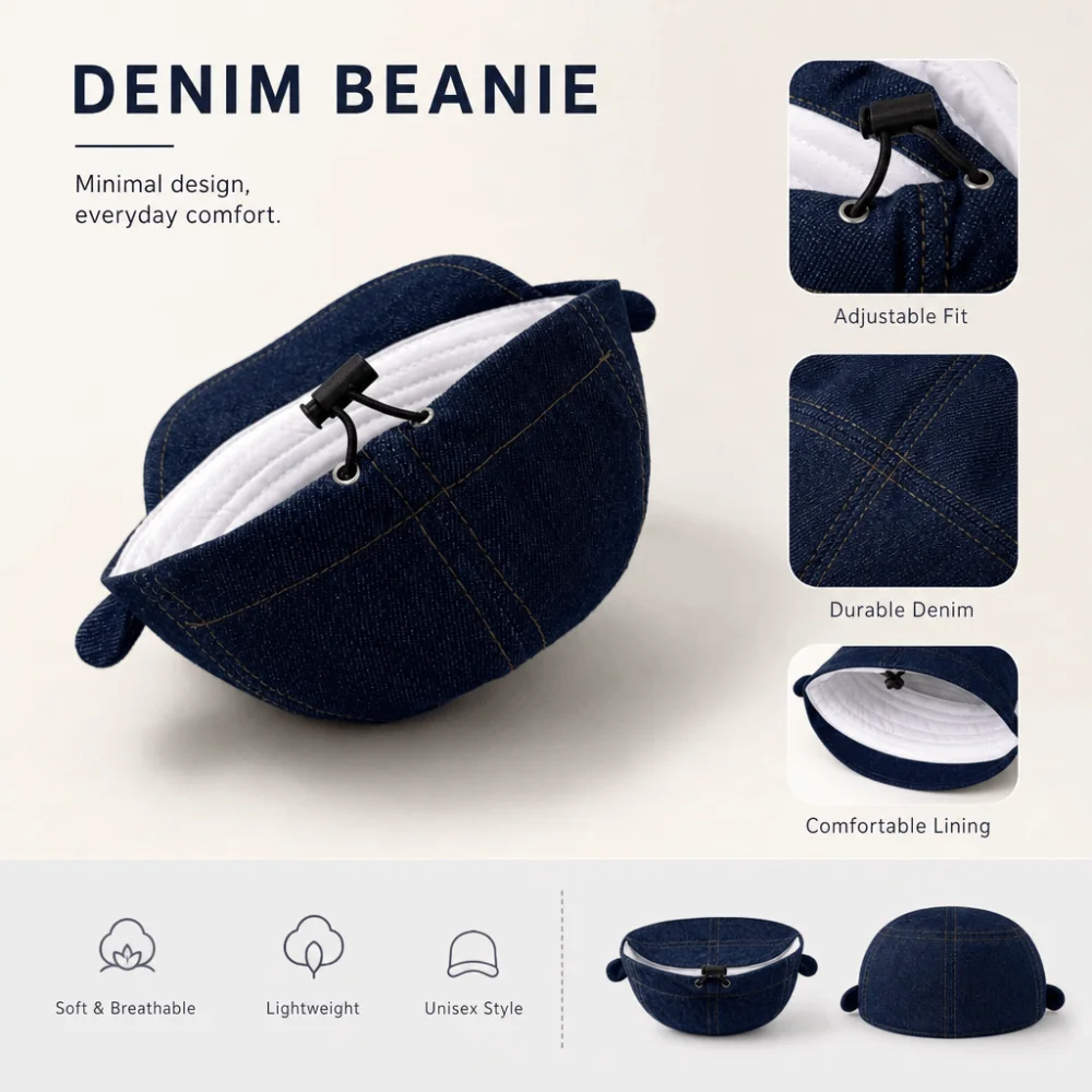 Cute Denim Penguin Newborn Baseball Cap Adjustable Lightweight Children's Cowboy Hat Breathable Cartoon Sun Hat For 6-20 Months
Cute Denim Penguin Newborn Baseball Cap Adjustable Lightweight Children's Cowboy Hat Breathable Cartoon Sun Hat For 6-20 Months