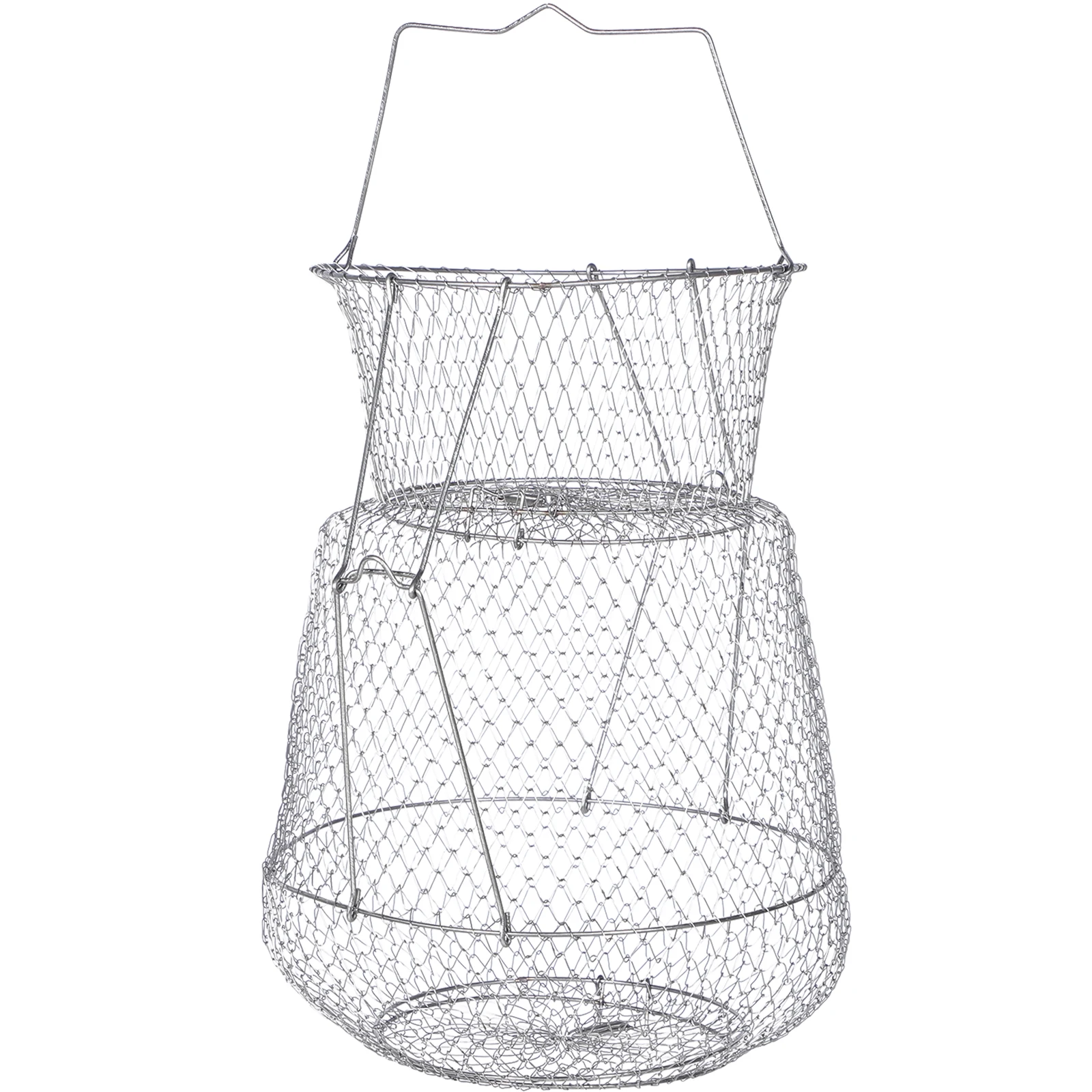 Folding Wire Fish Guard 304 Stainless Steel Crab Net Mesh Cage 25cm Durable Portable Fishing Equipment Storage Bag Lobster
Folding Wire Fish Guard 304 Stainless Steel Crab Net Mesh Cage 25cm Durable Portable Fishing Equipment Storage Bag Lobster