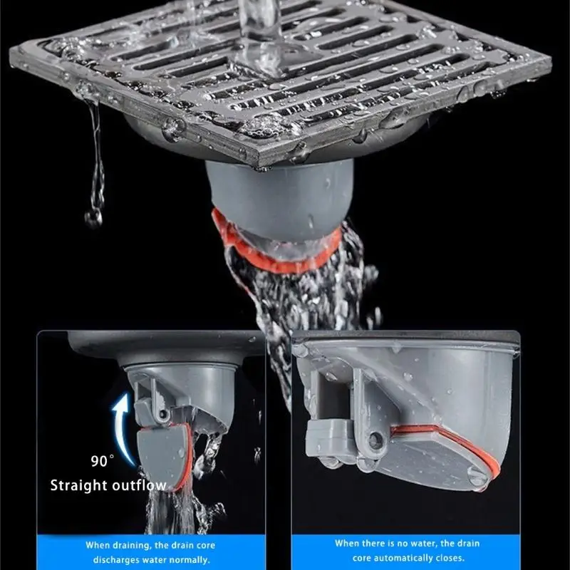 652F Floor Strainer Stainless Steel Floor Drain Drainer Shower Strainer Toilet Sewer Shower Drain Filter Easy to Install
652F Floor Strainer Stainless Steel Floor Drain Drainer Shower Strainer Toilet Sewer Shower Drain Filter Easy to Install