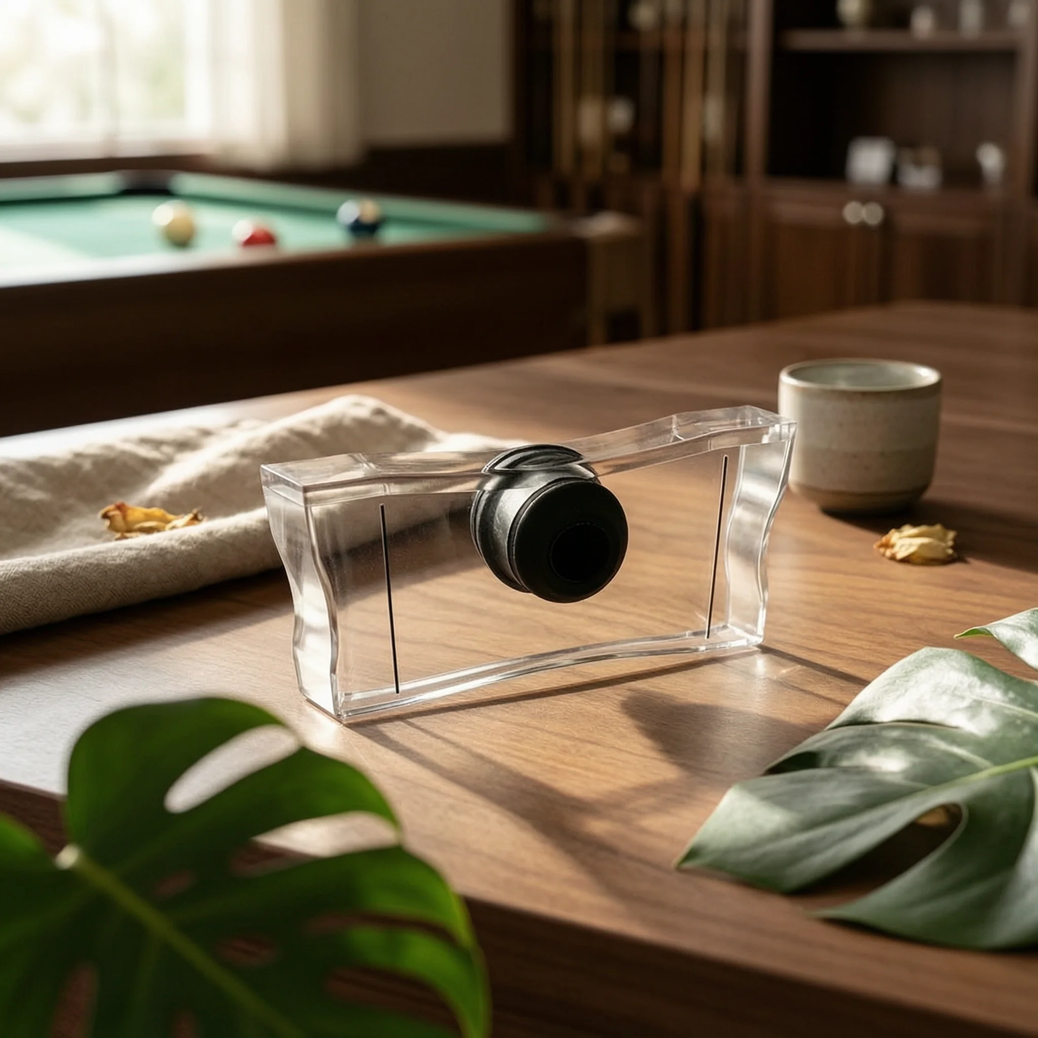 Transparent Acrylic Cue Guide Lightweight Billiards Aiming Aid Cue Alignment Tool Compact Pool Stroke Practice Aid Easy to Use
Transparent Acrylic Cue Guide Lightweight Billiards Aiming Aid Cue Alignment Tool Compact Pool Stroke Practice Aid Easy to Use