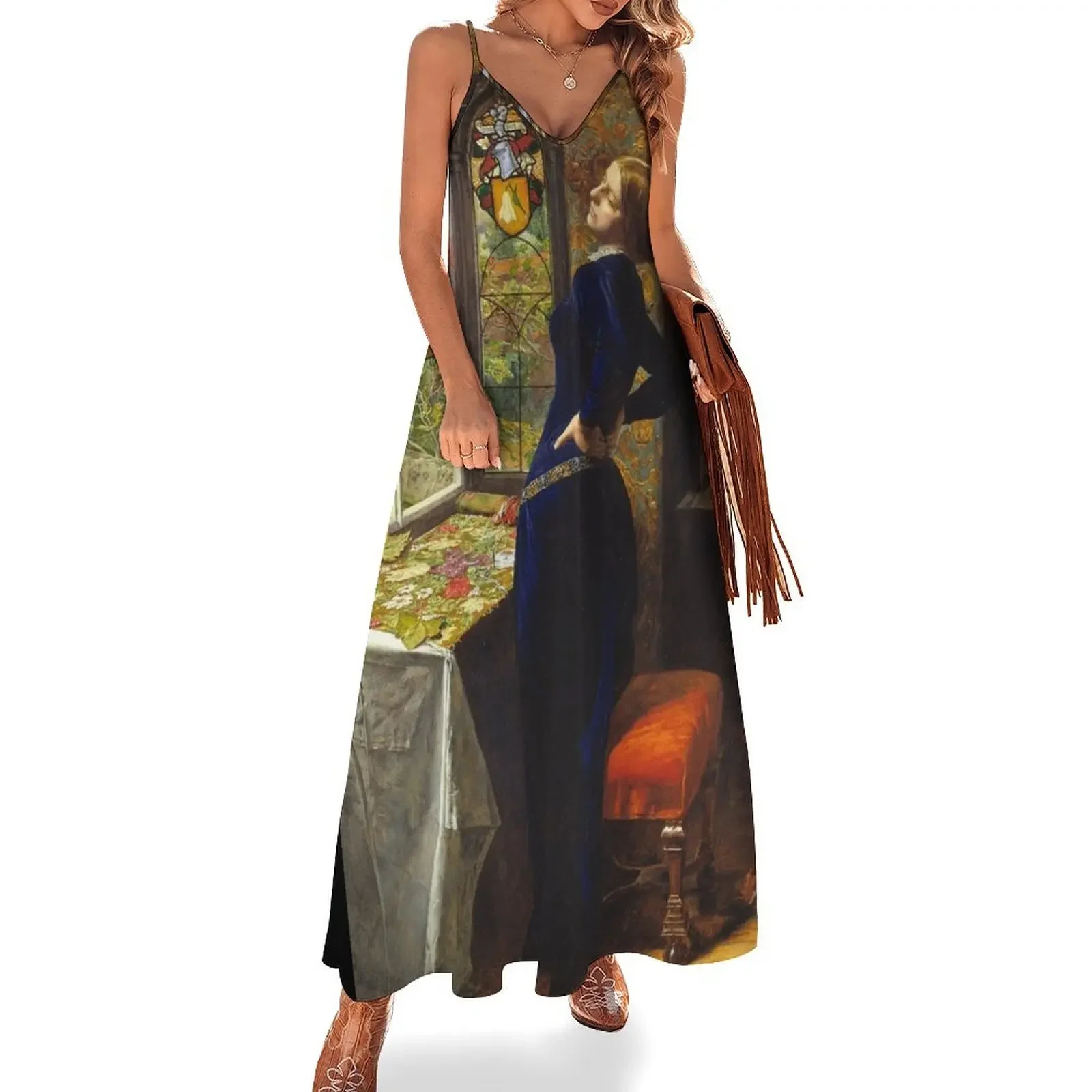 Mariana - John Everett Millais - 1851 Sleeveless Dress birthday dress for women summer dress birthday dresses for woman
Mariana - John Everett Millais - 1851 Sleeveless Dress birthday dress for women summer dress birthday dresses for woman
