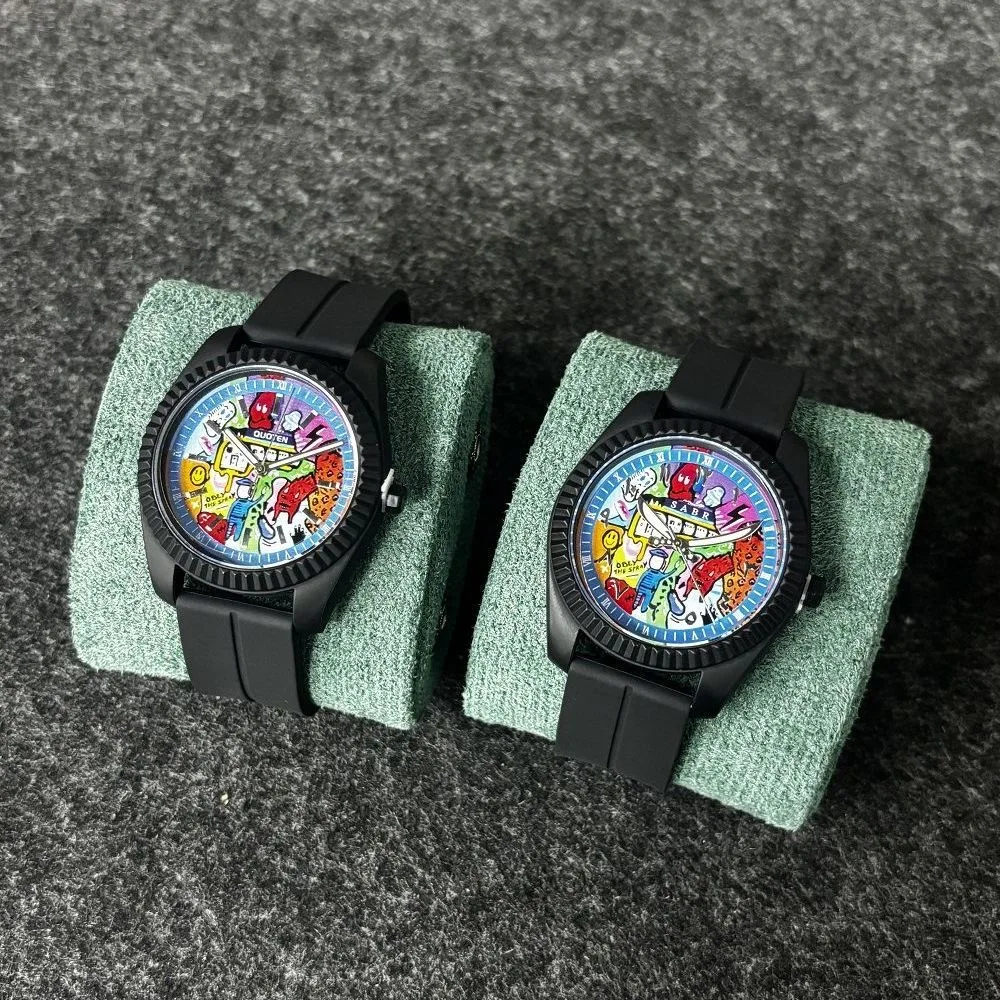 Creative Pointer Design Casual Graffiti Comic Quartz Men Watches Comic Cartoon Sport Steel Waterproof Male Wristwatch Relogio
Creative Pointer Design Casual Graffiti Comic Quartz Men Watches Comic Cartoon Sport Steel Waterproof Male Wristwatch Relogio