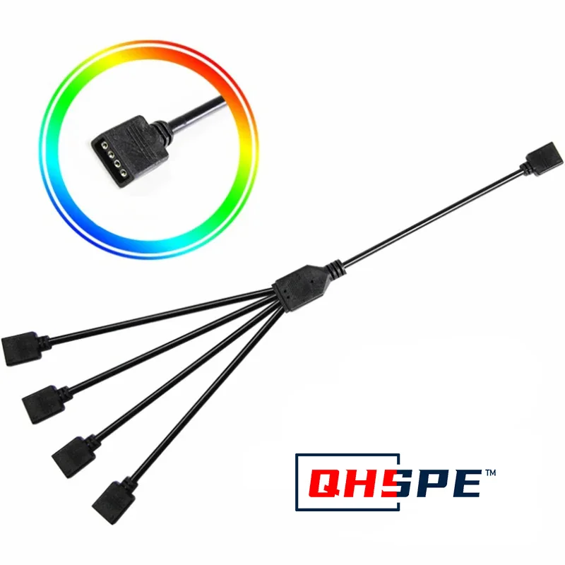 Синхронизированный кабель материнской платы 4-Pin 12V RGB 3-Pin 5V ARGB от 1 до 2/1 до 3/1 до 4/1 до 5 удлинительный шнур раздельный
Синхронизированный кабель материнской платы 4-Pin 12V RGB 3-Pin 5V ARGB от 1 до 2/1 до 3/1 до 4/1 до 5 удлинительный шнур раздельный