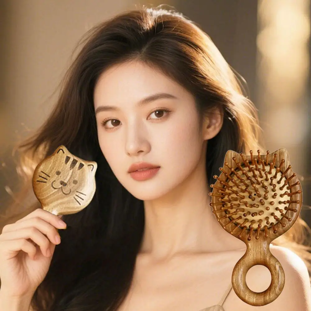 Wood Hair Comb Head Scalp Massager Air Cushion Cat Comb Meridian Relax Item Useful Daily Supplies Soild Color Decor Durable Comb
Wood Hair Comb Head Scalp Massager Air Cushion Cat Comb Meridian Relax Item Useful Daily Supplies Soild Color Decor Durable Comb