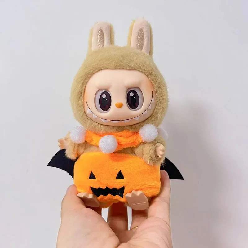 For 17cm Labubu Halloween Grimace Costume Doll Accessories Devil's Wings Style Pumpkin Set Skull Hair Accessory for Labubu
For 17cm Labubu Halloween Grimace Costume Doll Accessories Devil's Wings Style Pumpkin Set Skull Hair Accessory for Labubu
