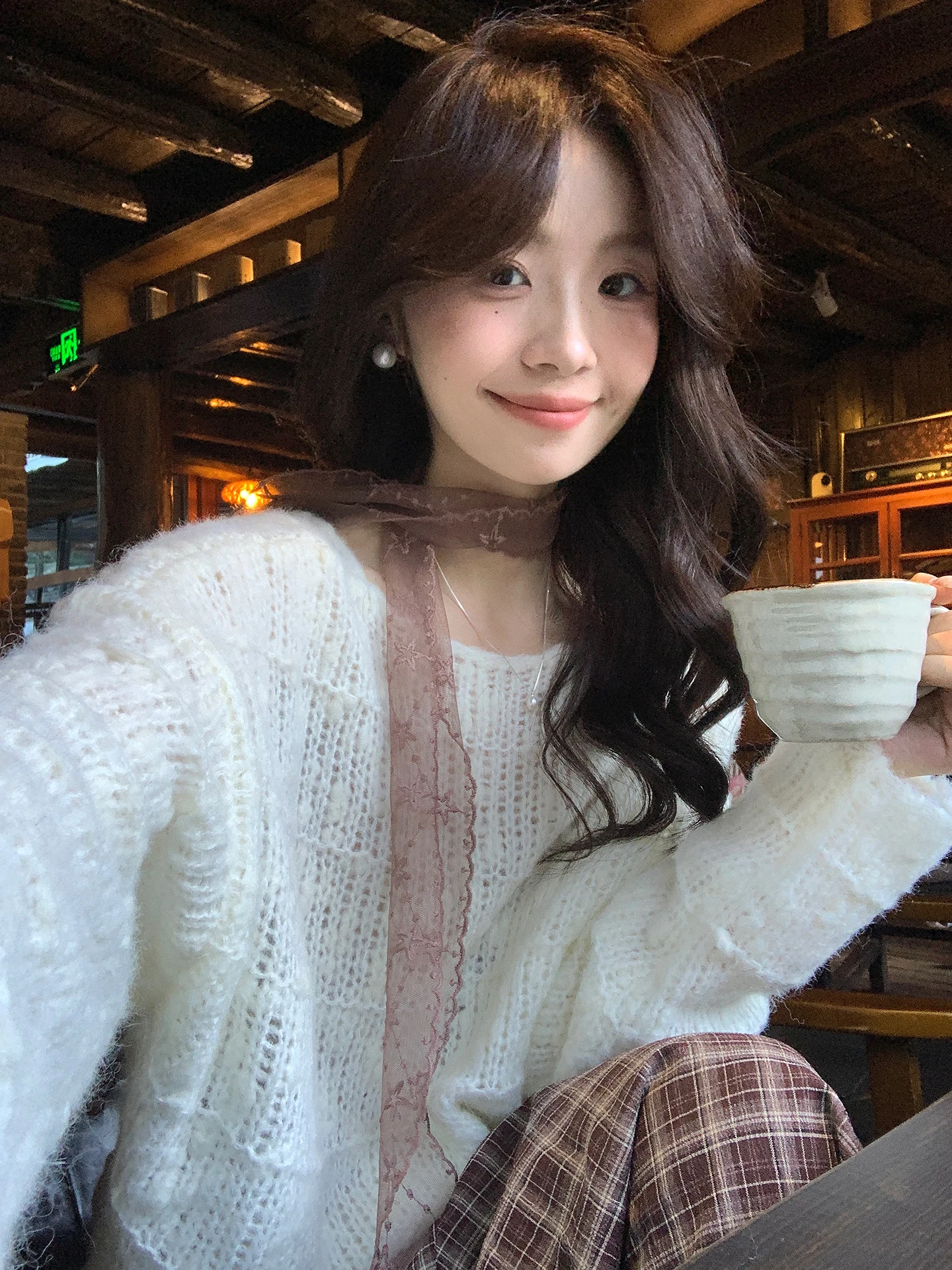 Even-wen Wed Gentle Korean Sle Hollow out Sweater Long Sve round Ne Thin Knitted Casual Loose Fit Women's Top
Even-wen Wed Gentle Korean Sle Hollow out Sweater Long Sve round Ne Thin Knitted Casual Loose Fit Women's Top