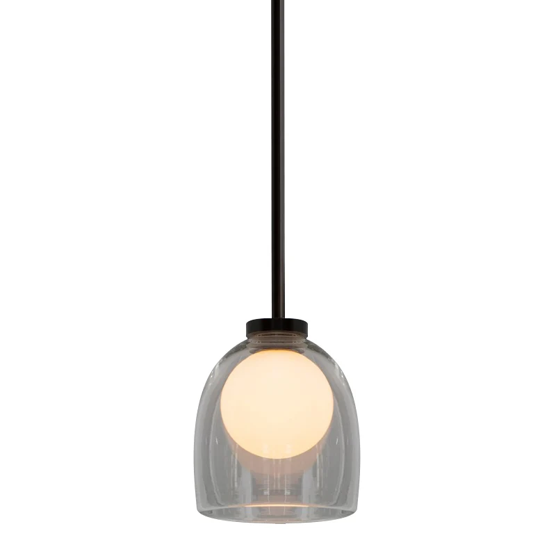 Postmodern creative atmosphere glass small chandelier art restaurant chandelier by sofa
Postmodern creative atmosphere glass small chandelier art restaurant chandelier by sofa