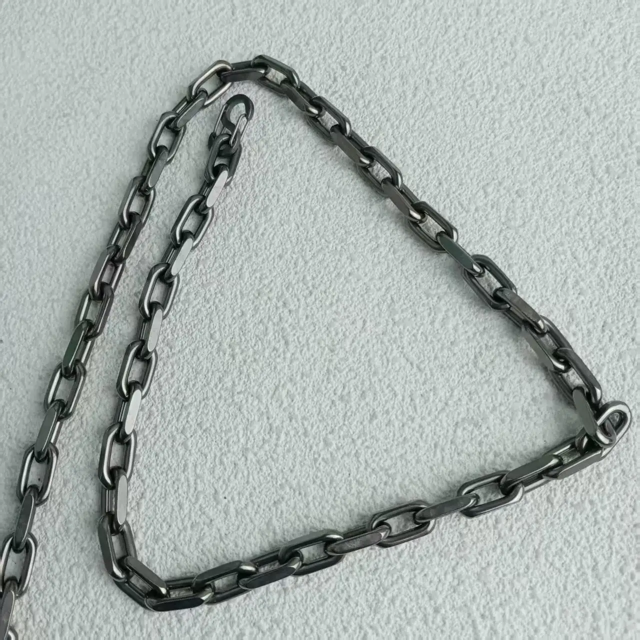 Stone Washed Unplished Low Allergy Pure Titanium Necklace for Sensitive Skin, Non Allergy Jewelry Gift
Stone Washed Unplished Low Allergy Pure Titanium Necklace for Sensitive Skin, Non Allergy Jewelry Gift