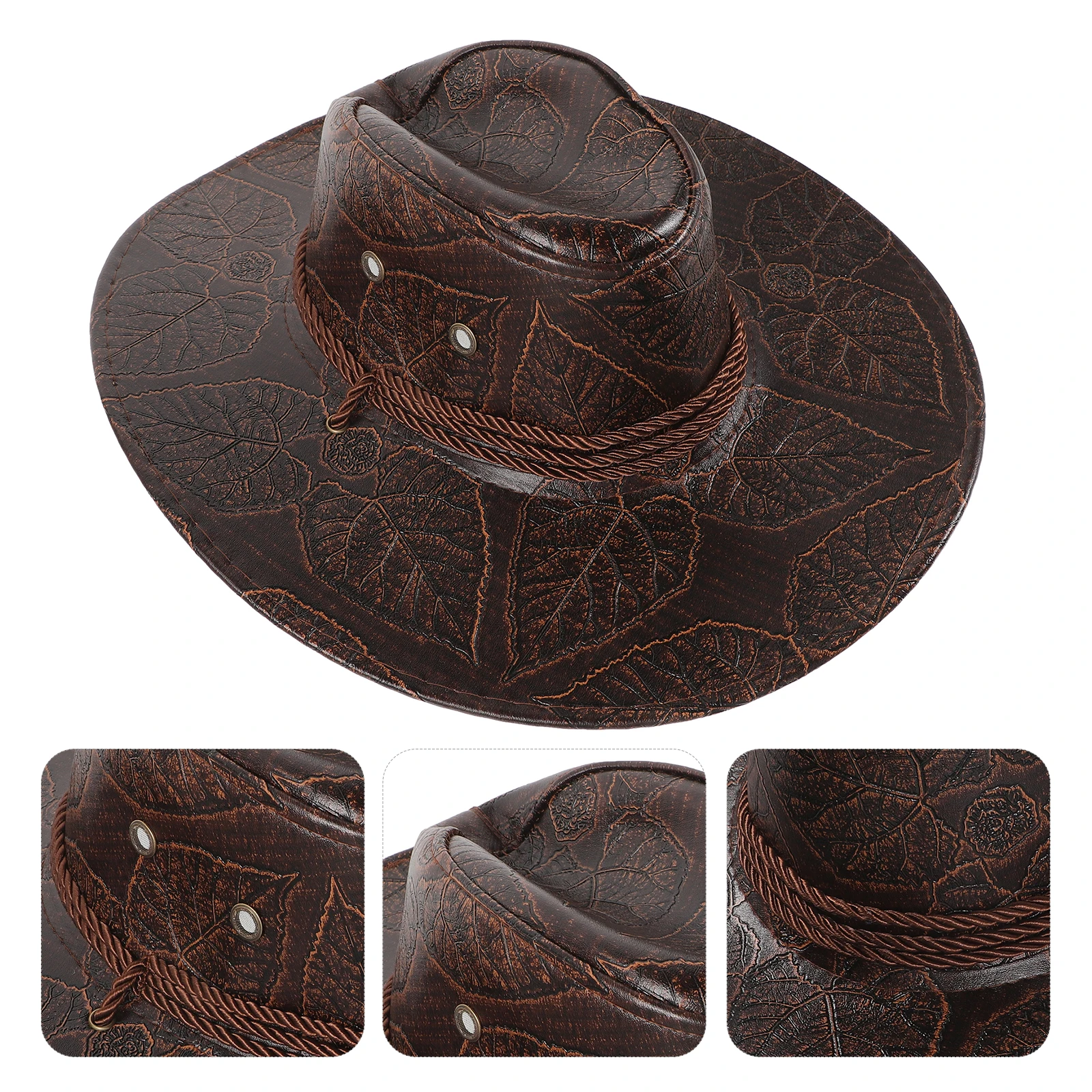 Fashionable Western Cowboy Ethnic Costume Outdoor Party Decoration Cosplay Hat For Men Women Curved Wide Brim Mini Hat
Fashionable Western Cowboy Ethnic Costume Outdoor Party Decoration Cosplay Hat For Men Women Curved Wide Brim Mini Hat