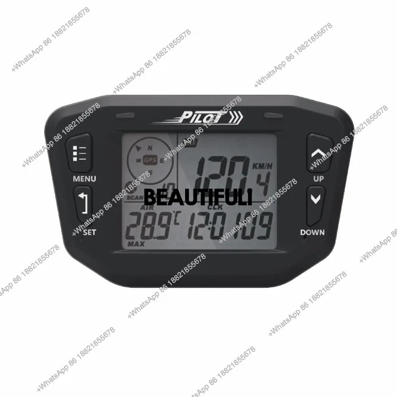 Factory Hot Selling Cross-country Motorcycle GPS Speedometer Outboard Motor Mower Temperature and Voltage Timer
Factory Hot Selling Cross-country Motorcycle GPS Speedometer Outboard Motor Mower Temperature and Voltage Timer
