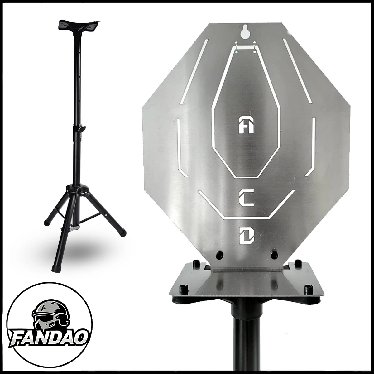 Stainless Steel Tactical Shooting Target with Adjustable Bracket Point Of Impact Display Outdoor Practice Score Trainer Target
Stainless Steel Tactical Shooting Target with Adjustable Bracket Point Of Impact Display Outdoor Practice Score Trainer Target