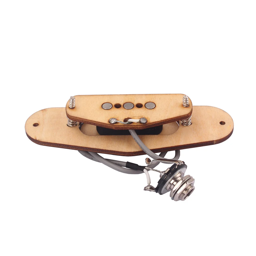 Maple Wood 3-String Humbucker Pickups 10.45 X 3.6 X 1.8 Cm For Cigar Box Guitar Guitar Parts Bass Pickups
Maple Wood 3-String Humbucker Pickups 10.45 X 3.6 X 1.8 Cm For Cigar Box Guitar Guitar Parts Bass Pickups