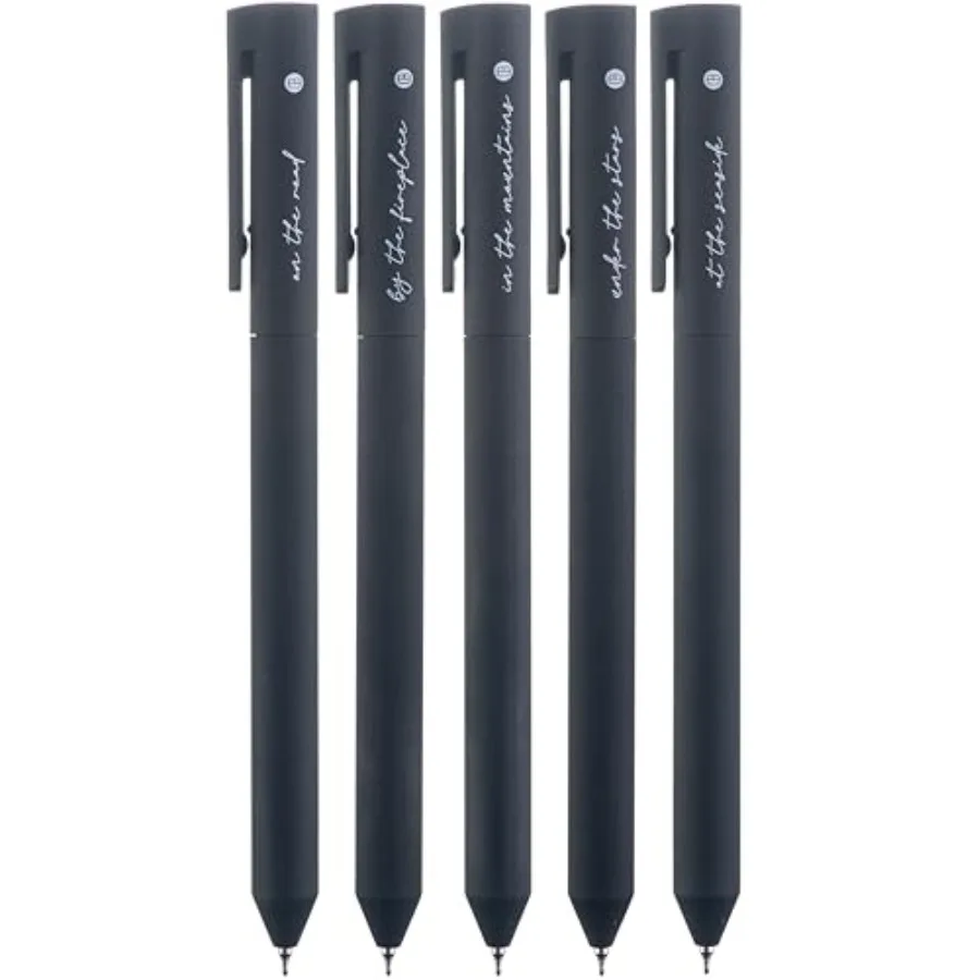 Gel Ink Pens, 0.5 mm Gel Pens Fine Point, Bible Pens No Bleed Through with Cute Fine Tip, Bible Study Journaling Supplies, 5 Pa
Gel Ink Pens, 0.5 mm Gel Pens Fine Point, Bible Pens No Bleed Through with Cute Fine Tip, Bible Study Journaling Supplies, 5 Pa