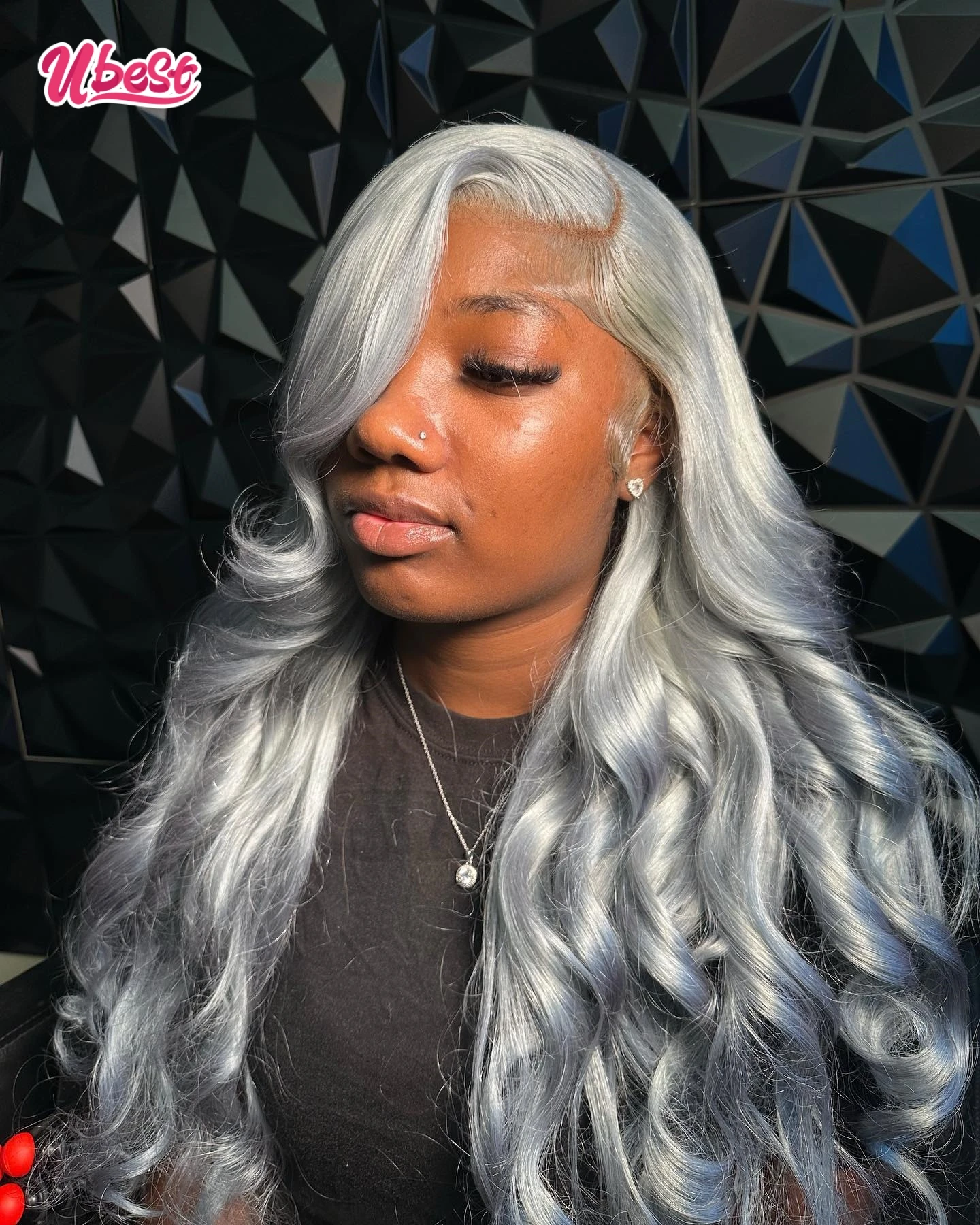 13x6 Grey Color 13x4 Transparent Lace Front Straight Wig For Women 613 Colored Lace Front Blonde Human Hair Wigs 180% Wig
13x6 Grey Color 13x4 Transparent Lace Front Straight Wig For Women 613 Colored Lace Front Blonde Human Hair Wigs 180% Wig