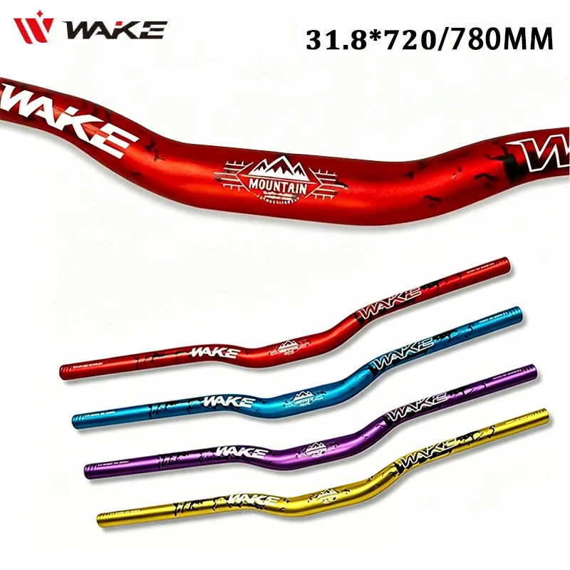 WAKE Bicycle Handlebar 720mm 780mm Bicycle Riser Bar Aluminum Alloy 31.8MM MTB Handlebars Cycling Parts
WAKE Bicycle Handlebar 720mm 780mm Bicycle Riser Bar Aluminum Alloy 31.8MM MTB Handlebars Cycling Parts