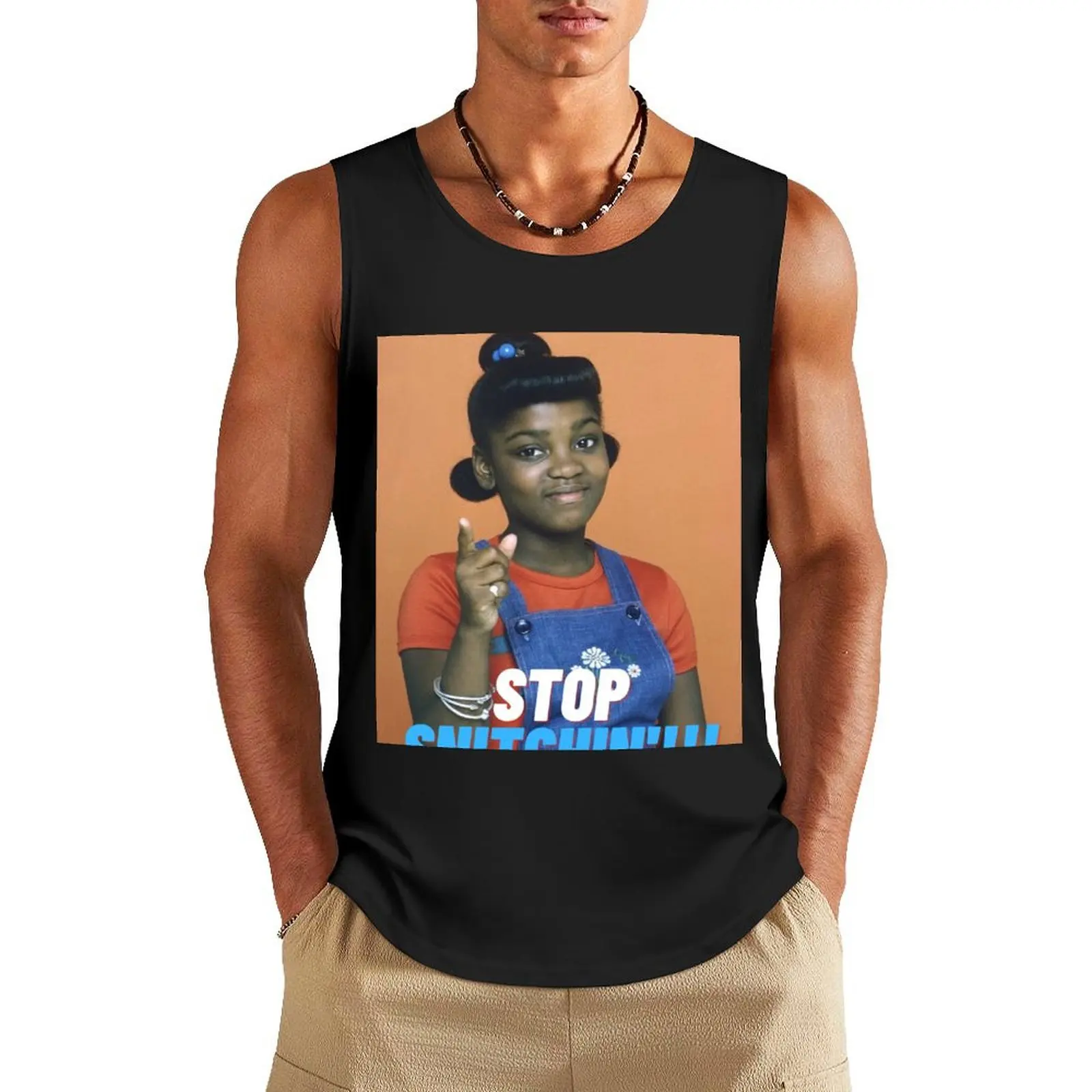 Stop Snitching' Tank Top gym accessories men Male clothes T-shirt men t-shirts for men
Stop Snitching' Tank Top gym accessories men Male clothes T-shirt men t-shirts for men