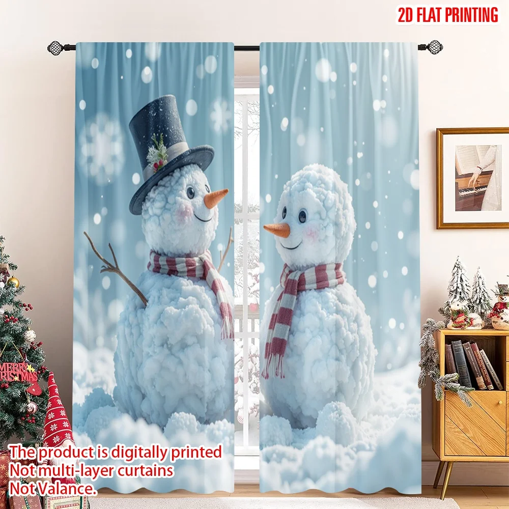 2pcs 2D flat printing Merry Christmas Popular Party Window Curtains Snowman Winter Merry Christmas Decorative Fabric Without
2pcs 2D flat printing Merry Christmas Popular Party Window Curtains Snowman Winter Merry Christmas Decorative Fabric Without