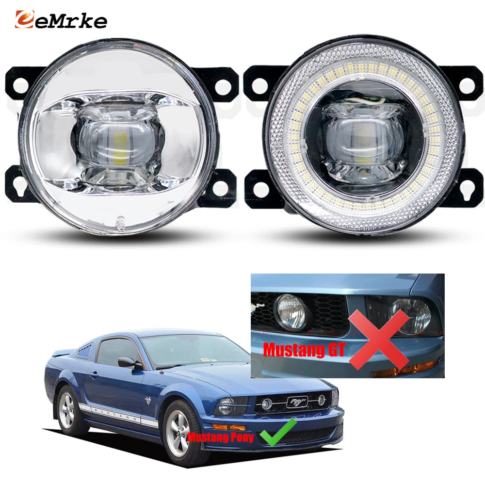 30W Led Fog Lights for Ford Ford Mustang Pony (Do Not Include Mustang GT) 2006 2007 2008 2009 or DRL Halo Angel Eyes Day Light
30W Led Fog Lights for Ford Ford Mustang Pony (Do Not Include Mustang GT) 2006 2007 2008 2009 or DRL Halo Angel Eyes Day Light