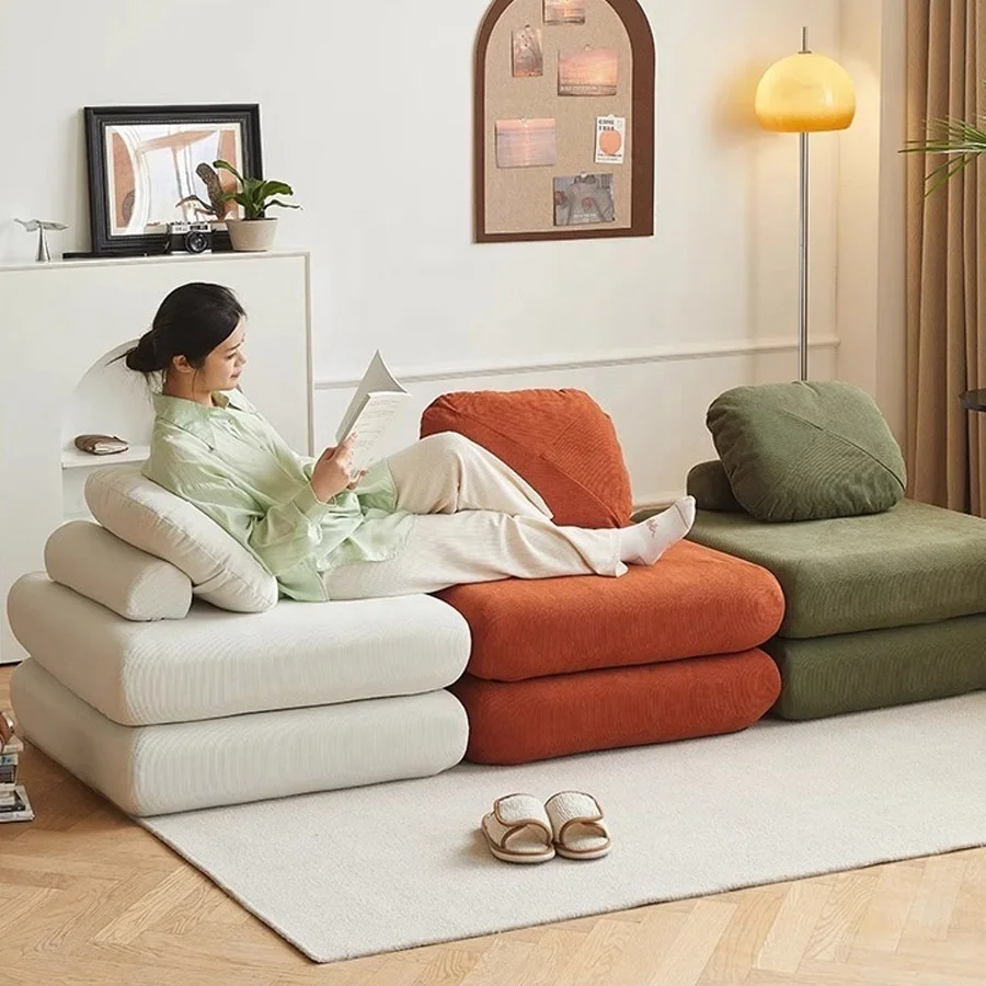 #Velvet Minimalist Modern Fabric Single Sofa Sweet Potato Sofa Bed Small-Sized Living Room Folding Dual-Use Tatami Tofu Sofa
#Velvet Minimalist Modern Fabric Single Sofa Sweet Potato Sofa Bed Small-Sized Living Room Folding Dual-Use Tatami Tofu Sofa