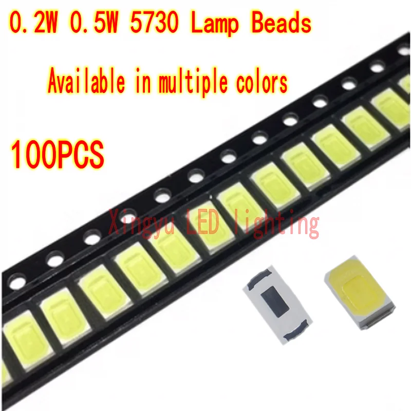100pcs/lot SMD LED Diodes 5730 5630 Diode 5730 SMD LED Diodo Kit Green RED WARM White ICE Blue Yellow Pink Purple-UV Orange
100pcs/lot SMD LED Diodes 5730 5630 Diode 5730 SMD LED Diodo Kit Green RED WARM White ICE Blue Yellow Pink Purple-UV Orange
