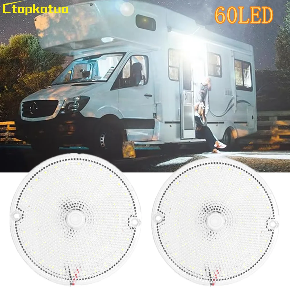 Round Led Ceiling Lamp 12-24V 60LED Boat Camping Trailer Auto Interior Dome Light Reading Lamp Truck Panel Lights Lighting
Round Led Ceiling Lamp 12-24V 60LED Boat Camping Trailer Auto Interior Dome Light Reading Lamp Truck Panel Lights Lighting