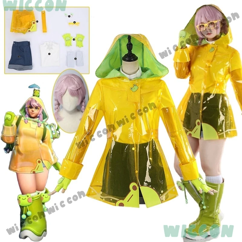 Плащ Mei Ling Zhou Game Over Watch Mei Косплей Костюм Полный комплект Rain Dance Series Легкий танцевальный костюм Парик Женская вечеринка Хэллоуин
Плащ Mei Ling Zhou Game Over Watch Mei Косплей Костюм Полный комплект Rain Dance Series Легкий танцевальный костюм Парик Женская вечеринка Хэллоуин