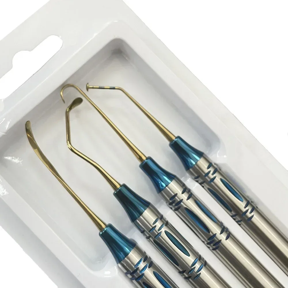 4 Piece Dental Sinus Lift Kit with Periosteal Separator and External Elevation Tools
4 Piece Dental Sinus Lift Kit with Periosteal Separator and External Elevation Tools