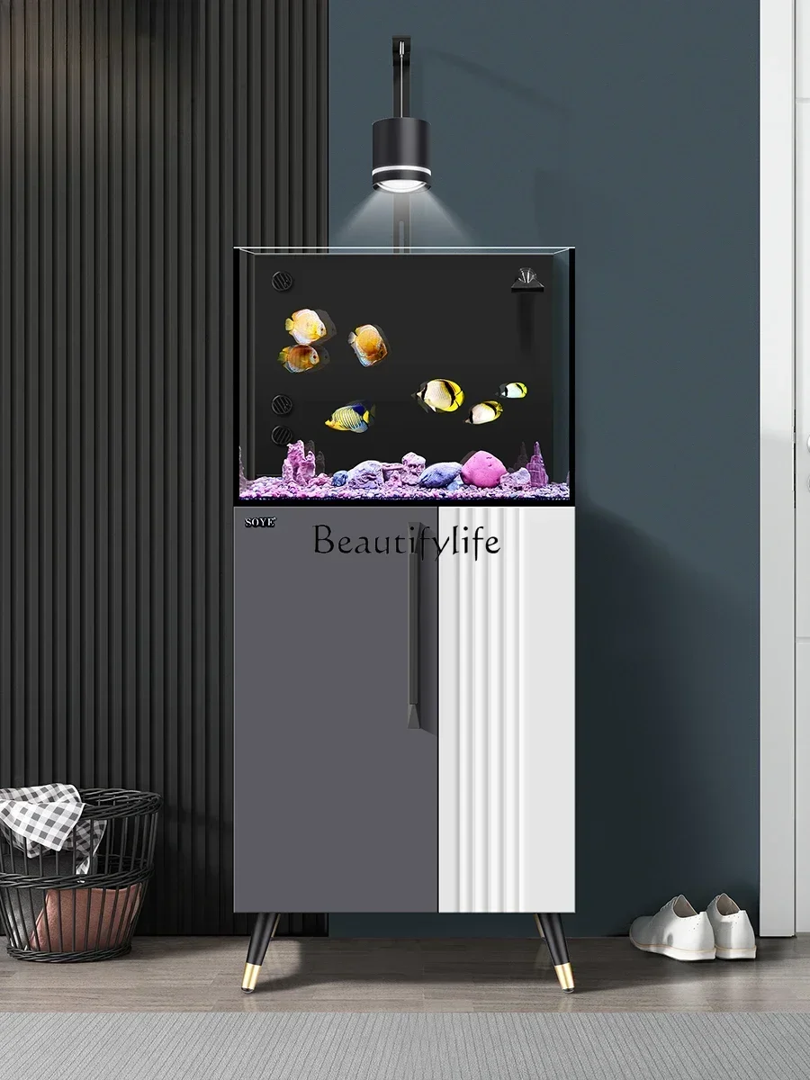 FG26Fish Tank Living Room Landscape Ecological Medium and Small Glass Super White Aquatic Plants Back Filter Aquarium
FG26Fish Tank Living Room Landscape Ecological Medium and Small Glass Super White Aquatic Plants Back Filter Aquarium