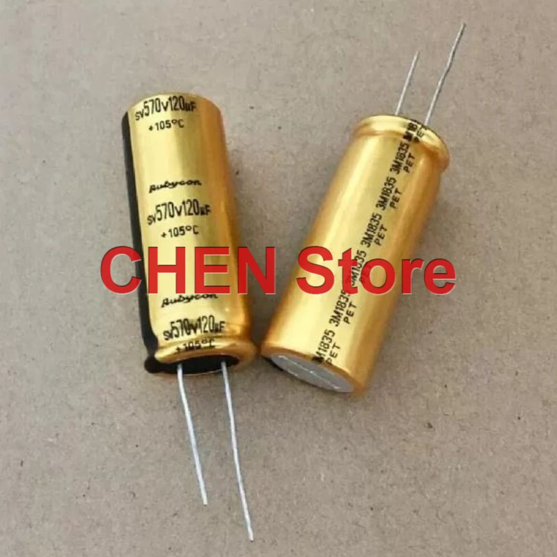 2PCS/10PCS original RUBYCON SV 120UF 570V 18x45mm 105C Filter electrolytic capacitor 570V120UF Free Shipping
2PCS/10PCS original RUBYCON SV 120UF 570V 18x45mm 105C Filter electrolytic capacitor 570V120UF Free Shipping