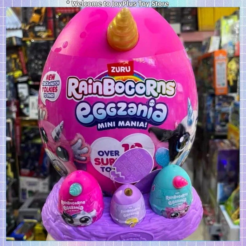 ZURU Rainbocorns eggzania Mini Mania Surprise Blind Box Egg Ball Surprise Kawaii Cute Doll Rainbow Unicorn TrendyToy Collectible
ZURU Rainbocorns eggzania Mini Mania Surprise Blind Box Egg Ball Surprise Kawaii Cute Doll Rainbow Unicorn TrendyToy Collectible