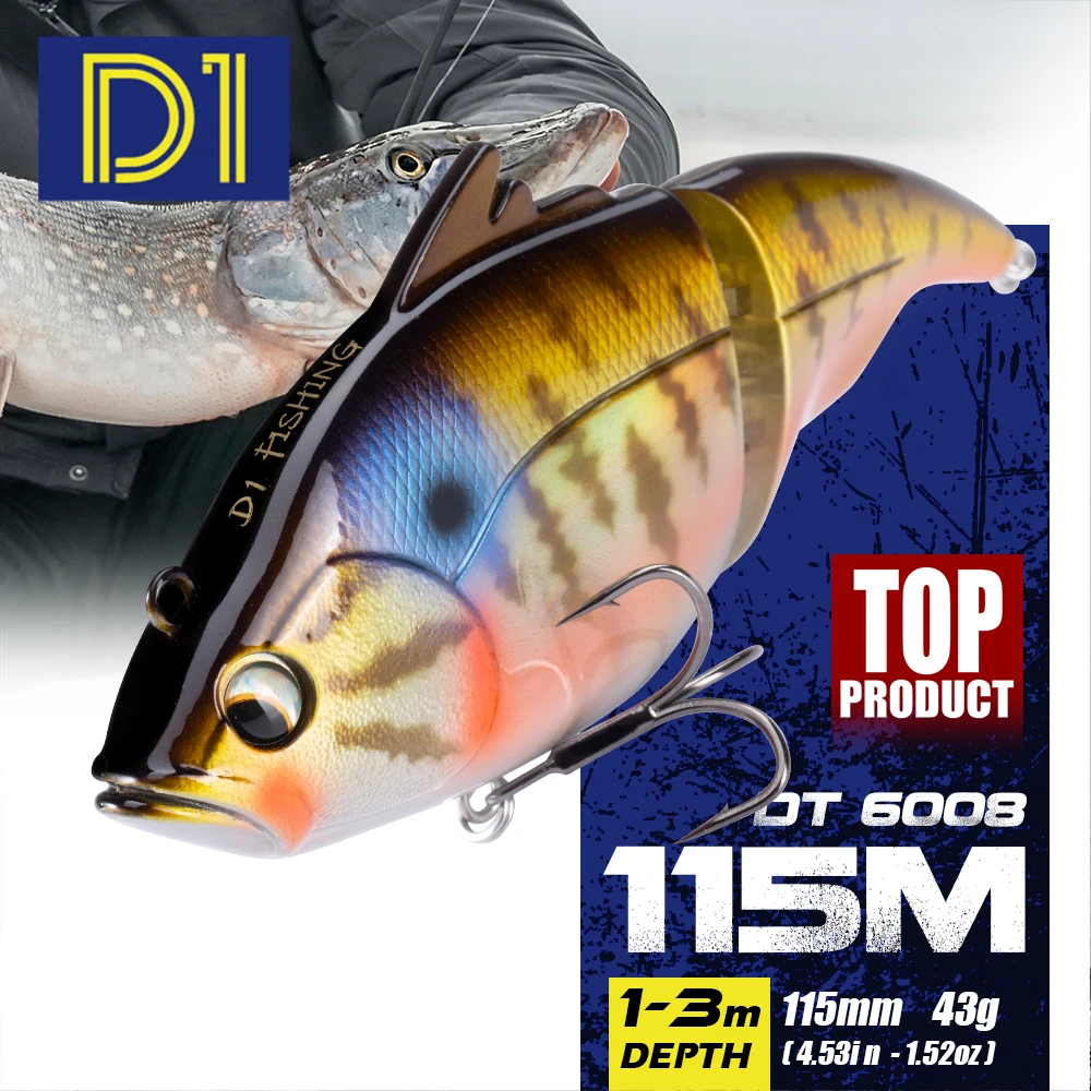 D1 Knotty fish 115 мм 43 г/44 г погружающаяся/плавающая рыба 1-3 фута Поворотная плавающая наживка для плавания маленького синегриля или панрыбы
D1 Knotty fish 115 мм 43 г/44 г погружающаяся/плавающая рыба 1-3 фута Поворотная плавающая наживка для плавания маленького синегриля или панрыбы