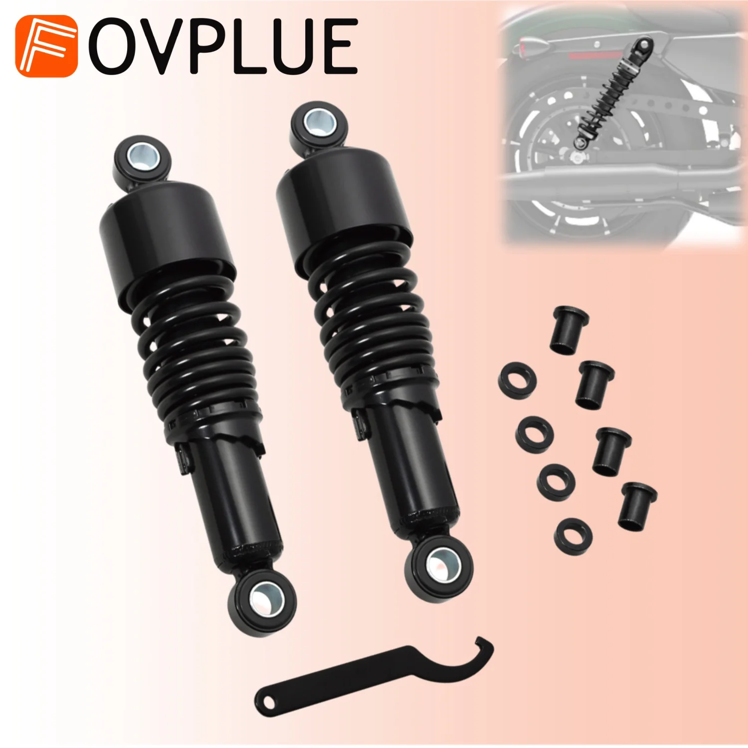 Motorcycle accessories 10.5" 267mm left Right Rear Shocks For Harley Sportster 883 1200 Iron XL883N XL1200N XL883C XL1200C 04-12
Motorcycle accessories 10.5" 267mm left Right Rear Shocks For Harley Sportster 883 1200 Iron XL883N XL1200N XL883C XL1200C 04-12