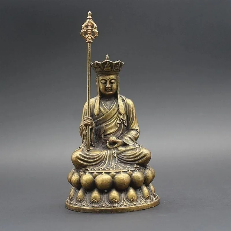 Antiques Tibetan Buddhism Earth Store King Statue Worship Ornaments Lotus Bodhisattva Statue Home Living Room Decor
Antiques Tibetan Buddhism Earth Store King Statue Worship Ornaments Lotus Bodhisattva Statue Home Living Room Decor