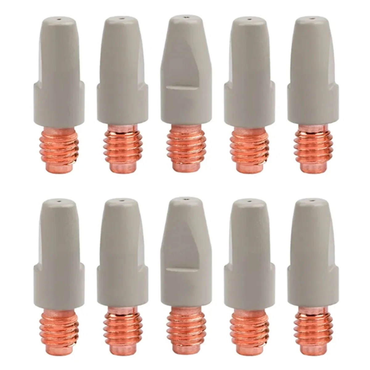 N18R 10PCS 36KD Welding Contact Tips Coating Protect M8 Gas Nozzle Tip 1.0mm MIG Welding Torche Welding Tool Parts
N18R 10PCS 36KD Welding Contact Tips Coating Protect M8 Gas Nozzle Tip 1.0mm MIG Welding Torche Welding Tool Parts