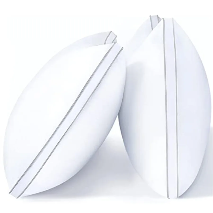King Size Pillows Set of 2 Hotel Quality Cooling Down Alternative Gusseted Bed Pillows for Side Back or Stomach Sleepers White
King Size Pillows Set of 2 Hotel Quality Cooling Down Alternative Gusseted Bed Pillows for Side Back or Stomach Sleepers White