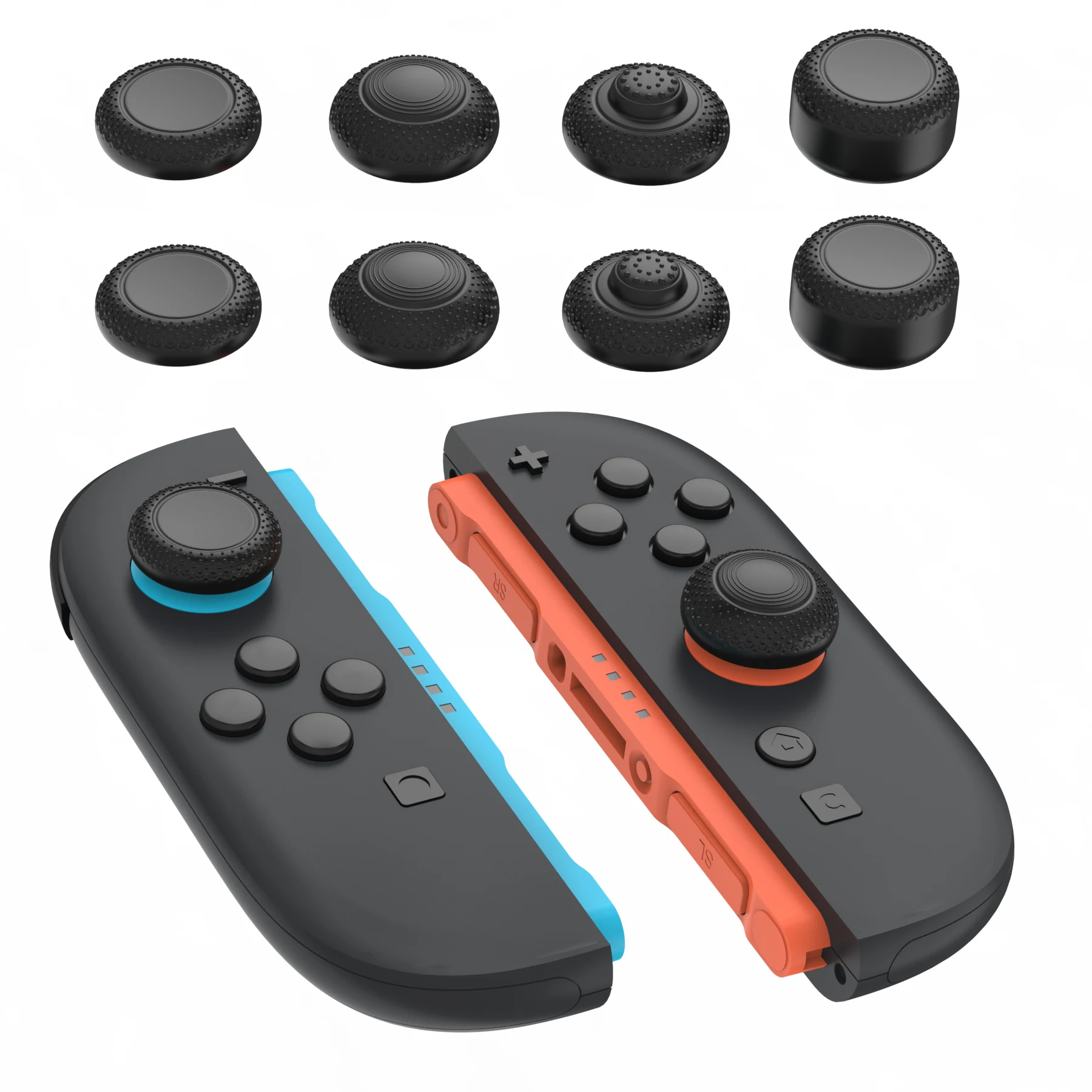 PlayVital 8 Pcs Thumbs Grip Caps for Nintendo Switch 2, Ergonomic Anti-Slip Joystick Caps for Joycon 2 Grip, Thumbstick Cover
PlayVital 8 Pcs Thumbs Grip Caps for Nintendo Switch 2, Ergonomic Anti-Slip Joystick Caps for Joycon 2 Grip, Thumbstick Cover