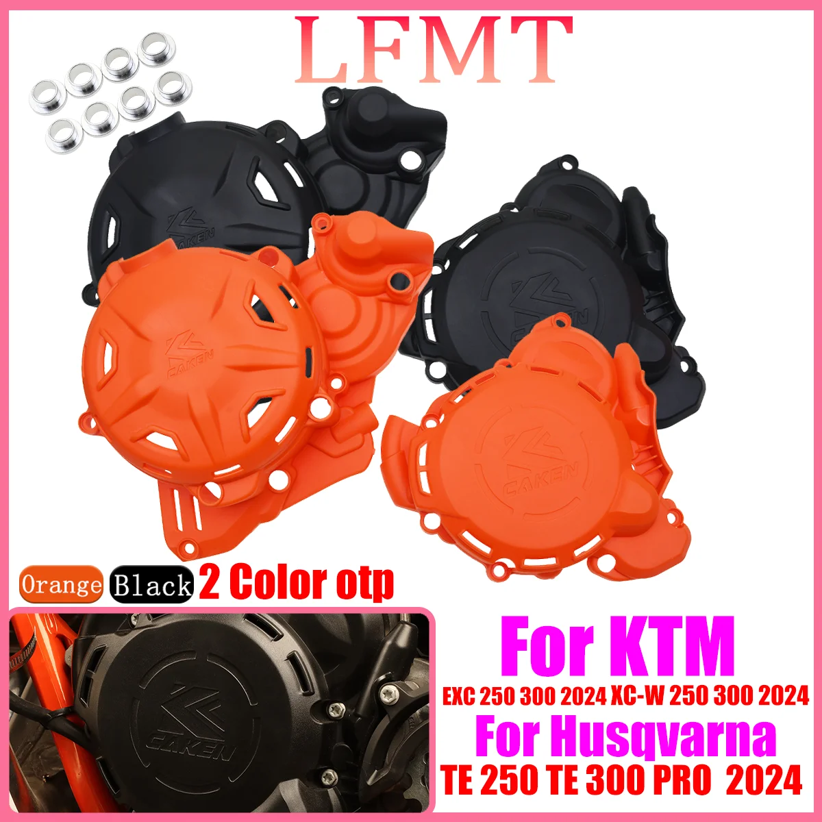 Motorcycle Engine Ignition Clutch Cover Protector Guard NEW 2024 For KTM EXC250 EXC300 XC-W250 XC-W300 For Husqvarna TE250 TE300
Motorcycle Engine Ignition Clutch Cover Protector Guard NEW 2024 For KTM EXC250 EXC300 XC-W250 XC-W300 For Husqvarna TE250 TE300