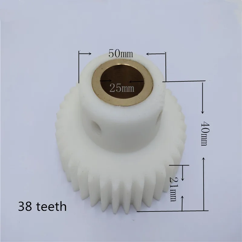Best Quality Free shipping 38 teeth White nylon water roller gear for Komori printing machine
Best Quality Free shipping 38 teeth White nylon water roller gear for Komori printing machine