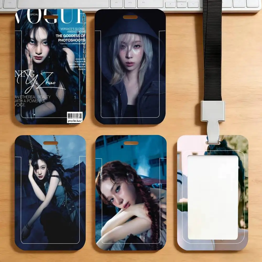 Держатель для ID-карты K-pop Ningning с ремешком на шею, подвеска, держатель для бейджа, шнурок-брелок, чехол для рабочего пропуска, подарок
Держатель для ID-карты K-pop Ningning с ремешком на шею, подвеска, держатель для бейджа, шнурок-брелок, чехол для рабочего пропуска, подарок