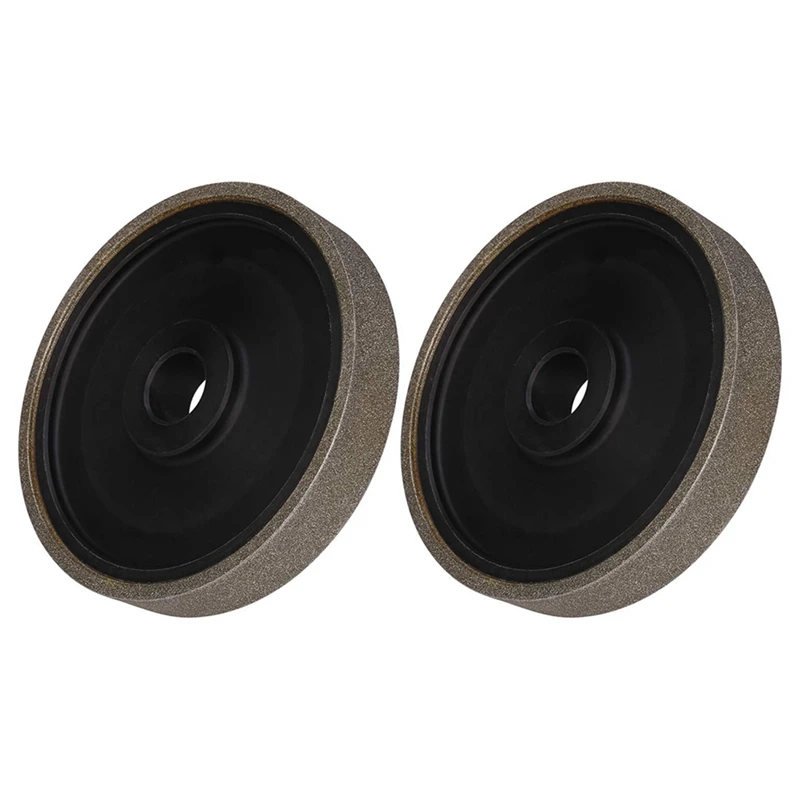 2 Pcs Diamond Lapidary Jewelry Grinding Wheel 6 X 1Inch With 1Inch(For Gem Granite Glass Stone Marble),No. 1000 & No.400
2 Pcs Diamond Lapidary Jewelry Grinding Wheel 6 X 1Inch With 1Inch(For Gem Granite Glass Stone Marble),No. 1000 & No.400