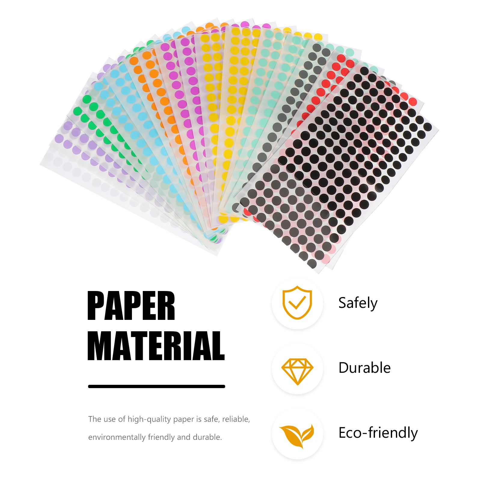 Round Label Stickers 18 Sheets Self Adhesive Marking Small Dot Practical Daily Home Storage Classifying Seasonings
Round Label Stickers 18 Sheets Self Adhesive Marking Small Dot Practical Daily Home Storage Classifying Seasonings